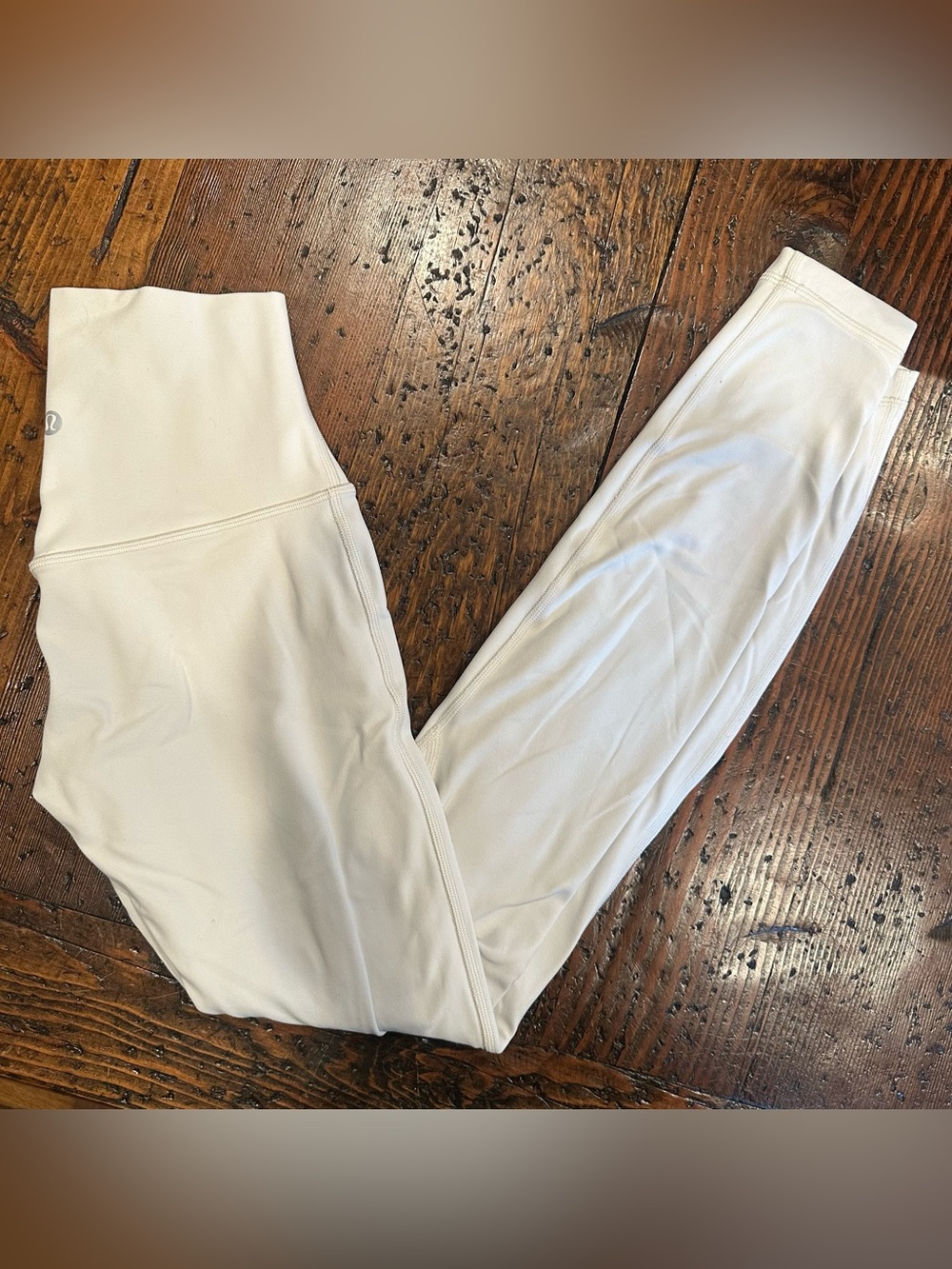 lululemon athletica Cream High-Rise Align Leggings